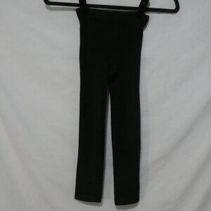 Source Unknown | 9 inch waist measured | Stretchy Girls Black Leggings